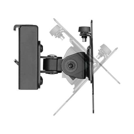 Slatwall Bracket Pivot Monitor Arm - Black