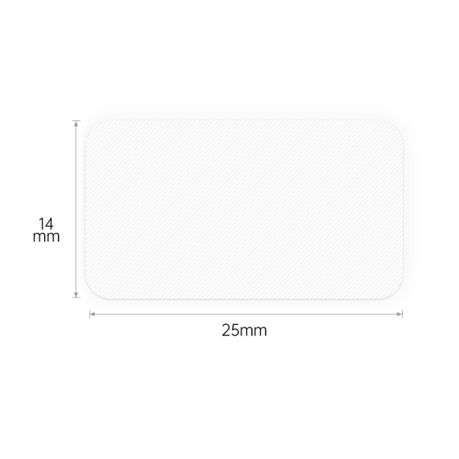 Niimbot - D11/D110 - 14x25mm - Transparent- Rectangle - 240 Labels Per Roll