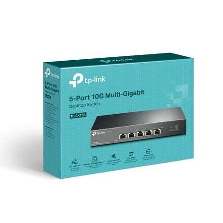 5-Port 10G Desktop Switch