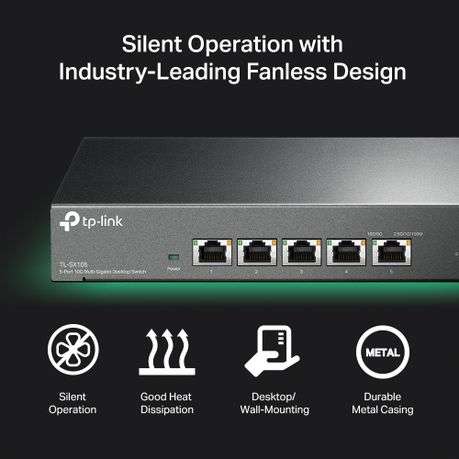 5-Port 10G Desktop Switch