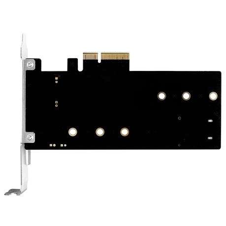 M.2 PCIe/M.2 S-ATA Drive PCIe Adapter