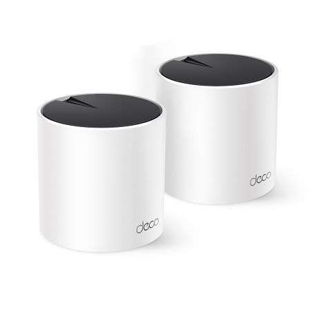 TPLINK Deco X55 2 Pack AX3000 Whole Home Mesh WIFI 6 System