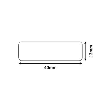Niimbot - D11/D110 Thermal Label Roll - White 12x30mm (210 labels)