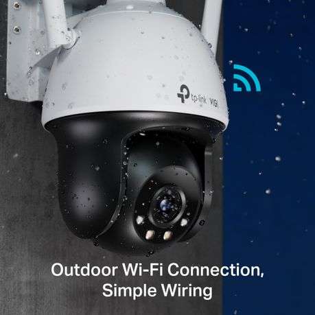 TP-Link VIGI C540-W-4 4MP Outdoor Full-Colour Wi-Fi Pan Tilt Network Camera