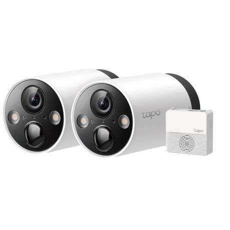 TP-Link TAPO C420S2 Smart Wire-Free Security Camera System (2-Camera)