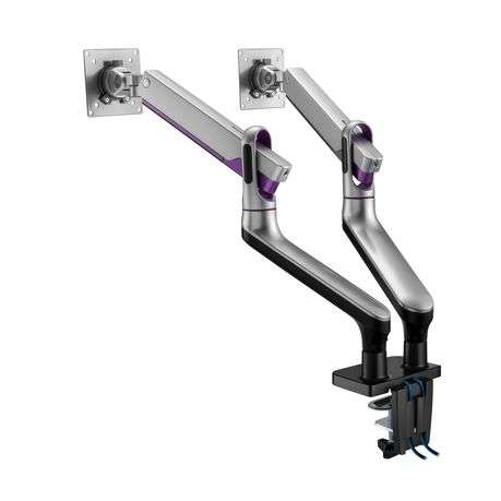 Dual Spring-Assisted Monitor Arm
