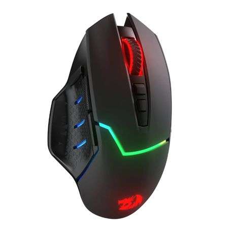 Redragon M690 MIRAGE PRO 8000 DPI Wireless Gaming Mouse  Black