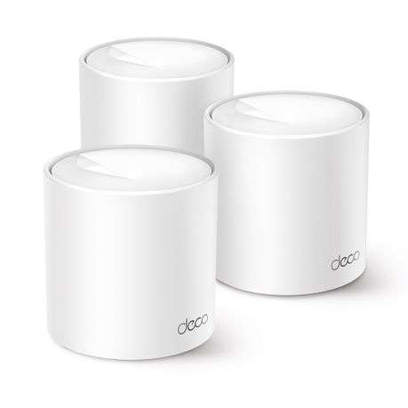 TP-Link DECOX10 AX1500 Whole Home Mesh Wi-Fi 6 System (3-Units)