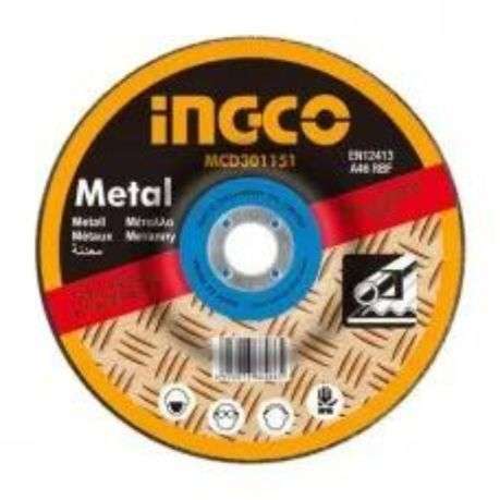 Ingco - Abrasive Metal Cutting Disc (115 x 3.0 x 22.2 mm)