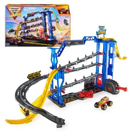 Monster Jam 1:64 Monster Garage Playset