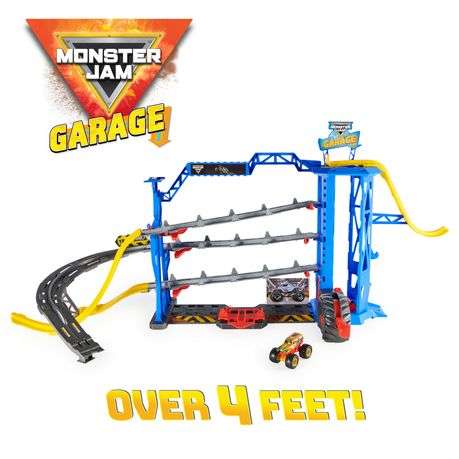 Monster Jam 1:64 Monster Garage Playset