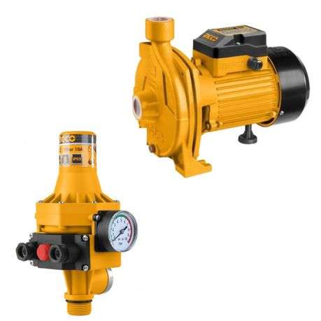 Ingco - Centrifugal Water Pump (0.5HP) (370W) with Automatic Pump 10A