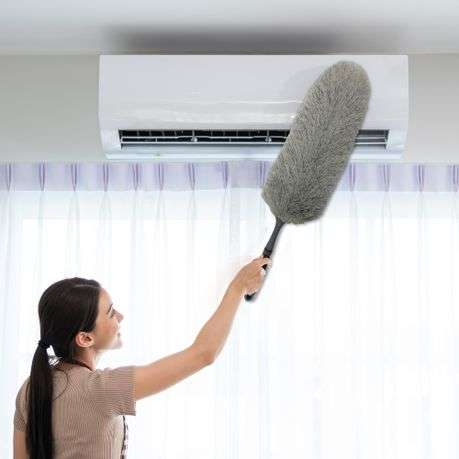Parrot Products Grey Microfibre Duster