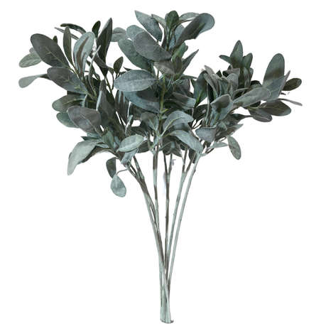 Toolhome Blossoms - Lambs Ear - Grey Green (Pack of 6 Stems) - 71cm