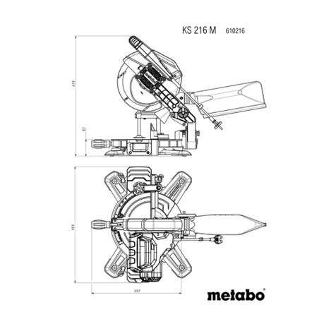 Metabo - KS 216M - Mitre Saw (610216000)