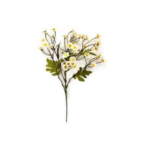 Toolhome Blossoms - Mini Daisy - Cream - Pack of 6 Stems - 61cm
