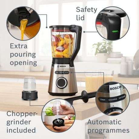Bosch - Blender VitaPower Series 4 - 1200W - Stainless Steel