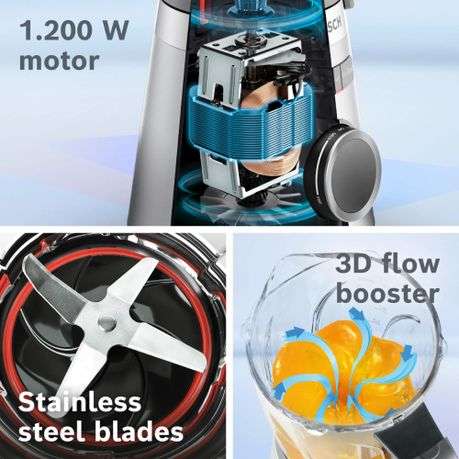 Bosch - Blender VitaPower Series 4 - 1200W - Stainless Steel