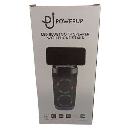 Toolhome - LED Bluetooth Speaker - Grey