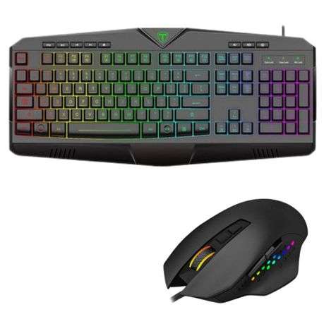T-Dagger - Submarine RGB Gaming Keyboard &amp; Captain Wired RGB Gaming Mouse
