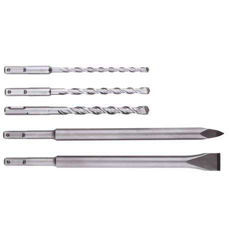 Metabo - Drill Bit / Chisel Set - SDS-PLUS - 5Pieces (630477000)