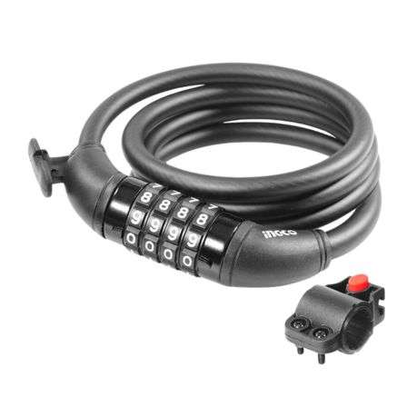 Ingco - 4 Digit Combination bicycle lock (with lock frame)
