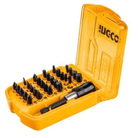 Ingco - Impact Screwdriver Bits Set - 25MM - 30 Piece