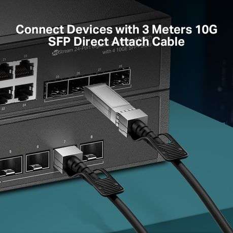 TP-Link SM5220-3M 3 Meters 10G SFP+ Direct Attach Cable