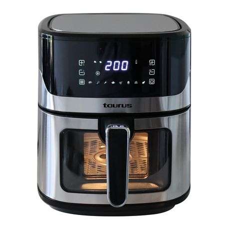 Taurus Air Fryer with Viewing Window Digital 6.5L 1600W "SmartView"