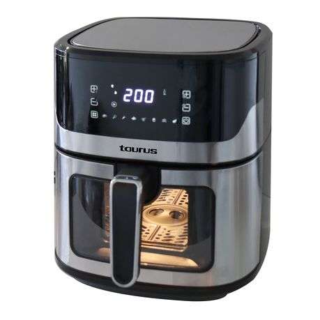 Taurus Air Fryer with Viewing Window Digital 6.5L 1600W "SmartView"