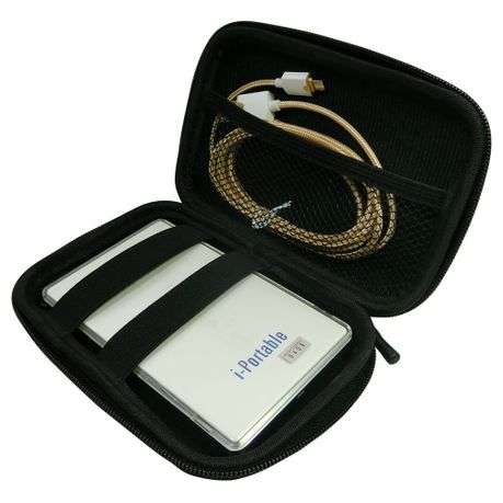 Case Pax Portable Hard Drive Case - Black