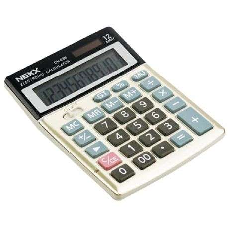 Nexx DK238 12 Digit Desktop Calculator.