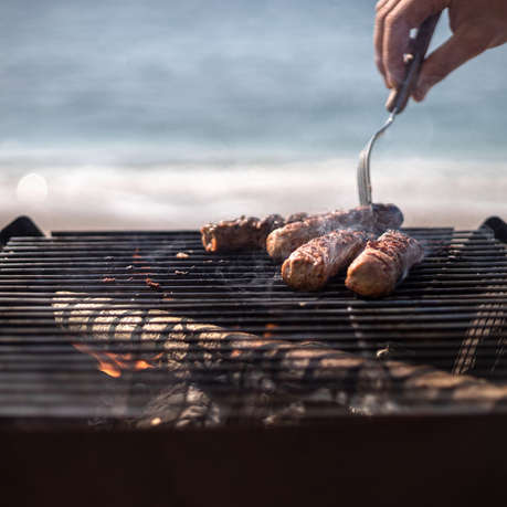 Compact Charcoal Beach Braai