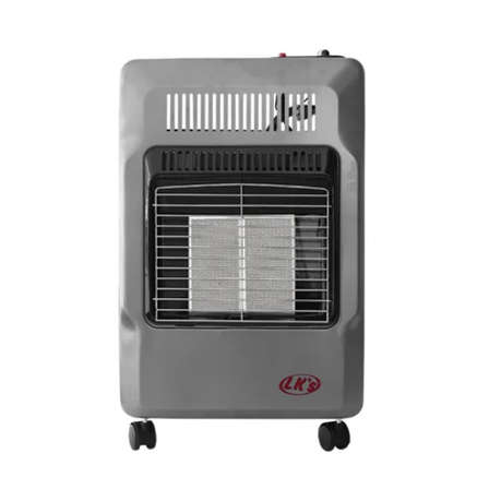 LK's Fold up Gas Heater Roll About - Grey