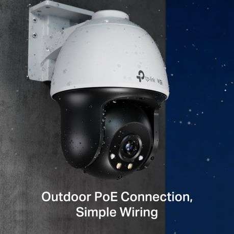 TP-Link VIGI C540-4 4MP Outdoor Full-Colour Pan Tilt Network Camera