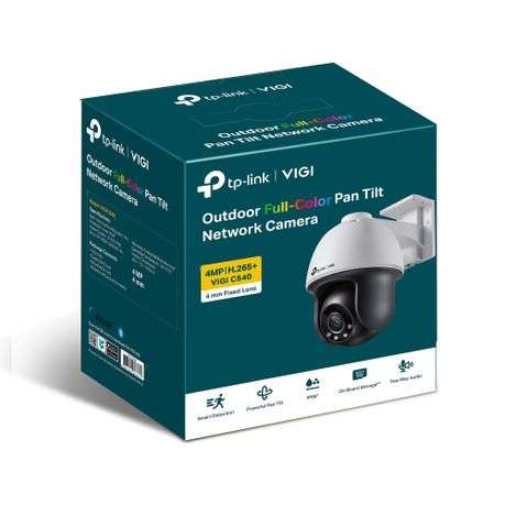 TP-Link VIGI C540-4 4MP Outdoor Full-Colour Pan Tilt Network Camera