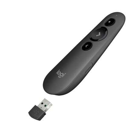 Logitech R500 Wireless Presentation Remote - Bluetooth - 20-MRange - Black