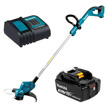 Makita - Cordless Grass Trimmer 18V (DUR193Z) with Battery and Charger