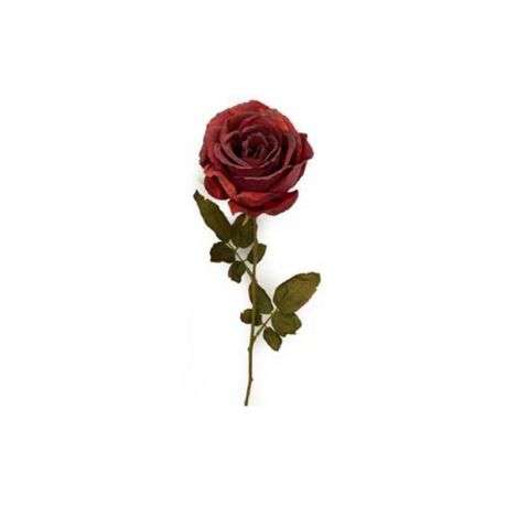 Toolhome Blossoms - Rose Dry Look - Deep Red - Pack of 6 - 66cm