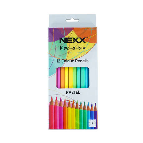 NEXX Kre-A-Tiv Pastel Colour Pencils