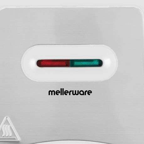 Mellerware - 2 Slice Sandwich Maker Non-Stick 800W "Doppio"