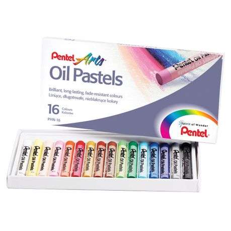 Pentel 16 Oil Pastels Set