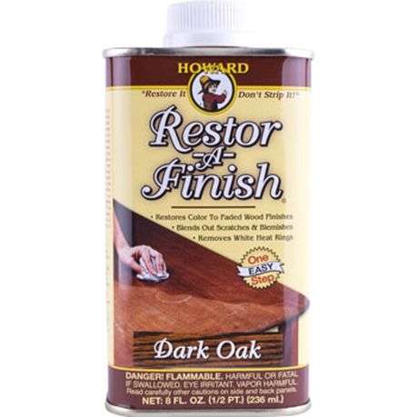 Howard Restor-A-Finish Dark Oak 8.00 Fl.Oz