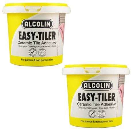 Alcolin - Easy-Tiler Adhesive - 1.5kg - Pack of 2