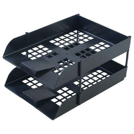 NEXX Letter Tray 2`S + Set Riser (Black)
