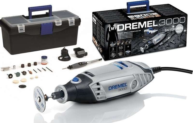 DREMEL 3000 (3/55) SILVER KIT - DREMEL_F0133000LP 1kg
