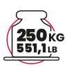 Maximum weight capacity