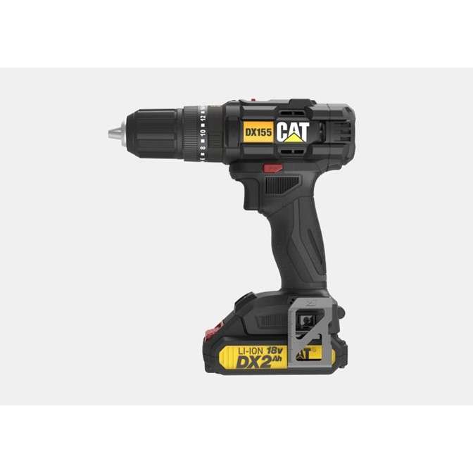 CAT - DX155.1 - CORDLESS HAMMER DRILL - 18V LI-ION - 2 BATTERY KIT