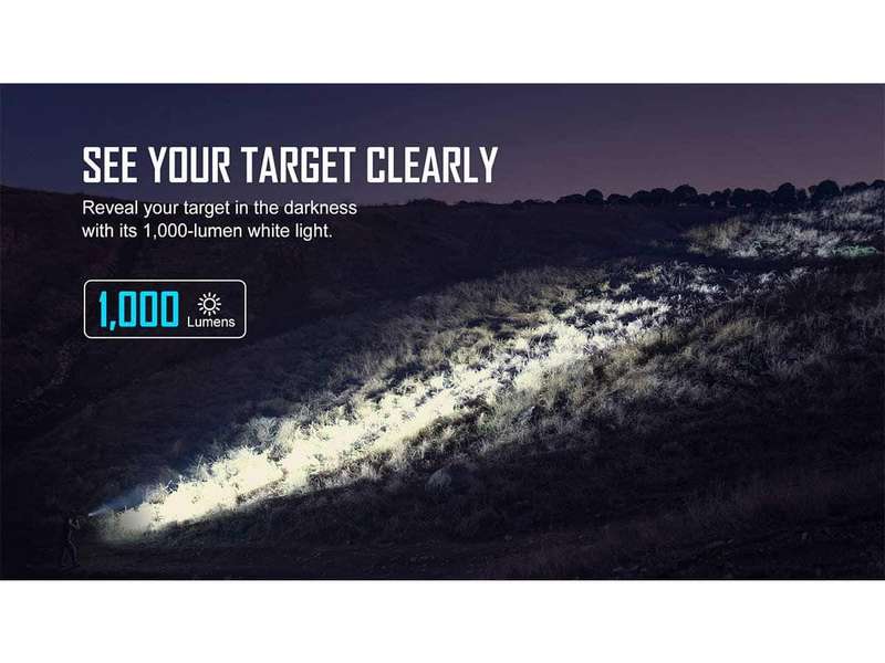 Olight Odin GL Mini 1000LM 180m Rechargeable Tactical Flashlight