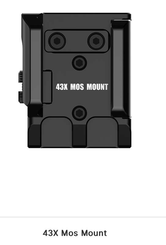 Olight Rail Mount for mini weapon lights